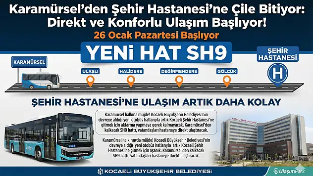 Karamürsel'den Şehir Hastanesi'ne Çile Bitiyor