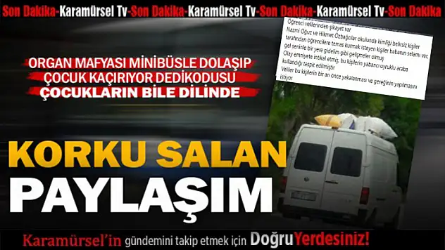 Karamürsel genelinde öğrenci velileri tedirgin!