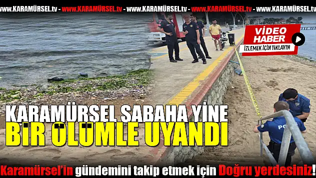 Karamürsel Güne Bir Ölümle Uyandı