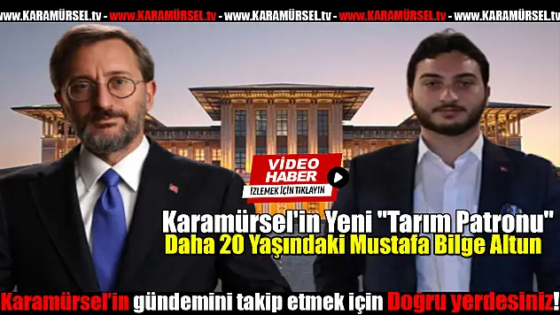 Karamürsel'in Yeni tarım patronu!