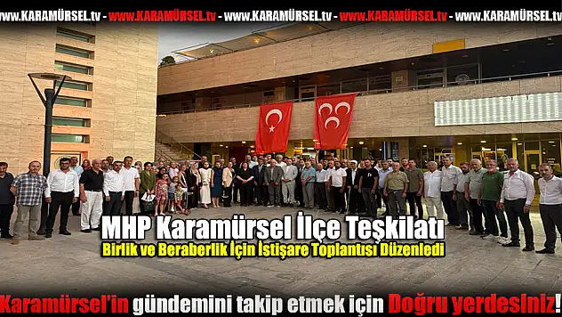 Karamürsel MHP Birlik ve Beraberlik Toplantısı Düzenledi