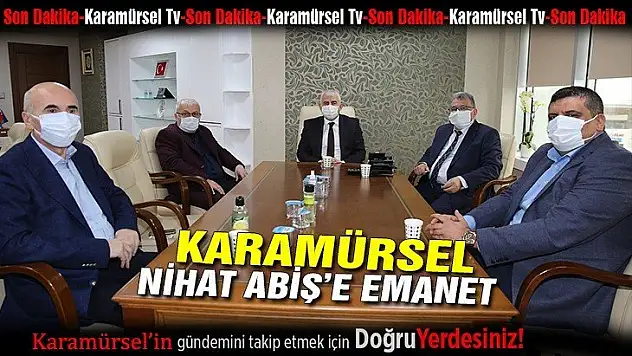 Karamürsel Nihat Abiş'e emanet