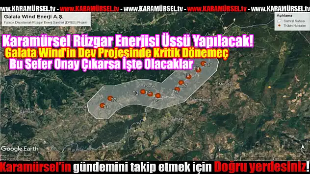 Karamürsel Rüzgar Enerjisi Üssü Yapılacak!