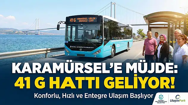 Karamürsel Ulaşımda Çağ Atlıyor!
