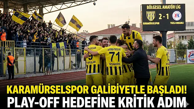 Karamürselspor Tuzla Engelini 2-1 ile Geçti