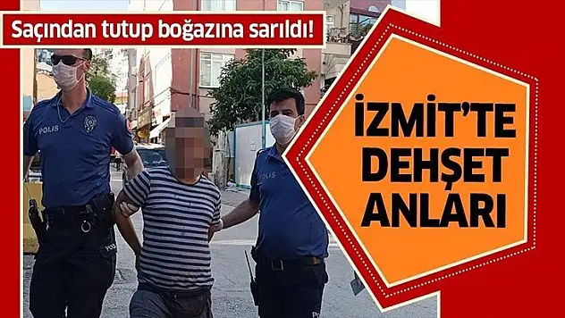 Kendisini uyaran güvenlik görevlisi kadına darp etti!