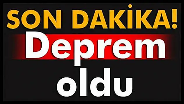 Kocaeli Dahil Tüm Marmara'da Hissedildi!