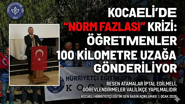 Kocaeli de 'Norm Fazlası' Krizi!