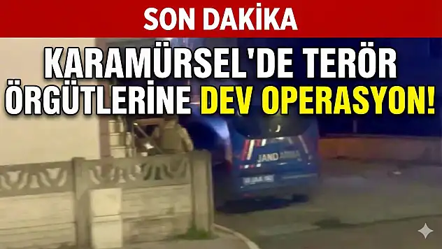 Kocaeli'de Terör Örgütlerine Dev Operasyon: 37 Gözaltı