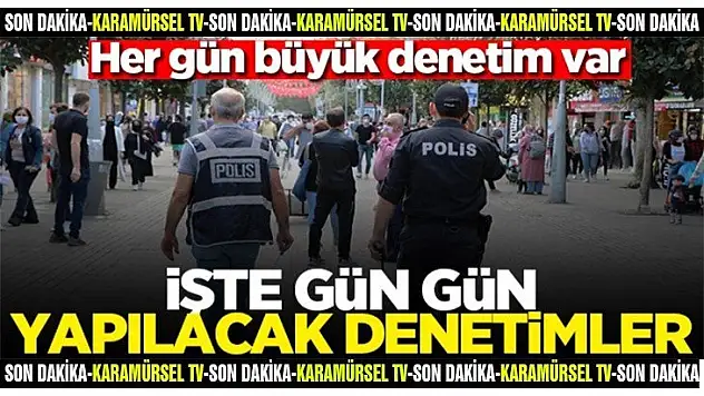 Kocaeli genelinde her gün büyük denetim var!
