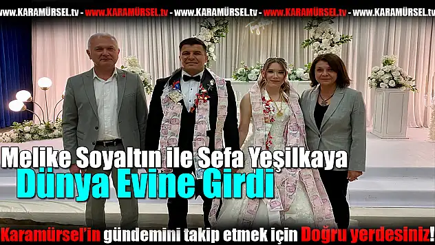Melike Soyaltın ile Sefa Yeşilkaya Dünya Evine Girdi