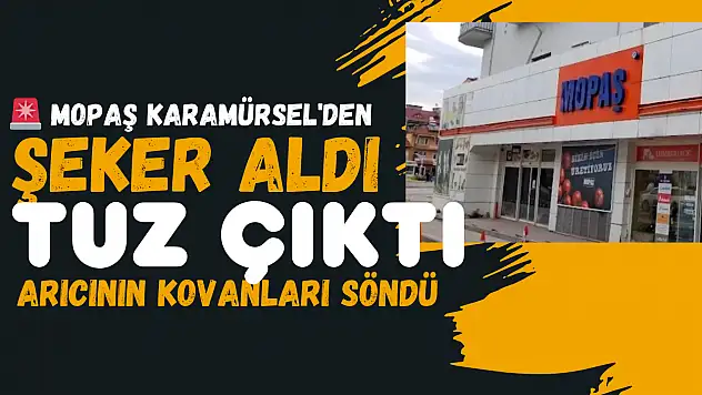 Mopaş'tan aldığı ürün arılarını öldürdü!