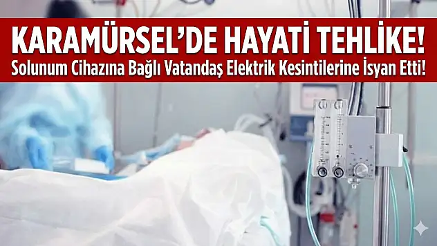 Sedaş Yüzünden, Karamürsel'de Hayati Tehlike!