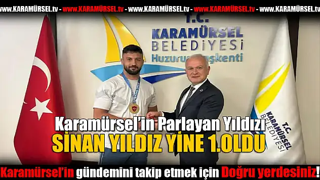 Sinan Yıldız sezonu birincilikle açtı