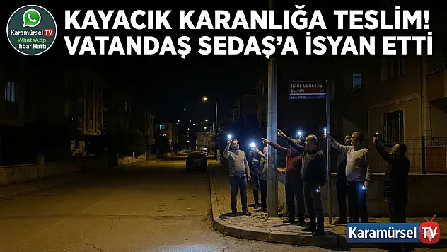 Vatandaş SEDAŞ'a İsyan Etti!