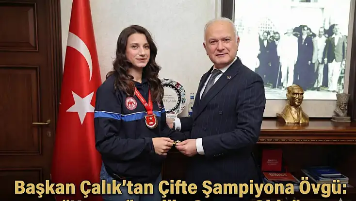 Başkan Çalık’tan Çifte Şampiyona Övgü: “Karamürsel’in Gururu Oldu”