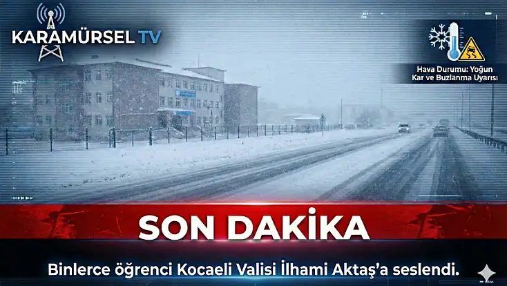 Binlerce Öğrenci Vali Aktaş’a Sesleniyor!