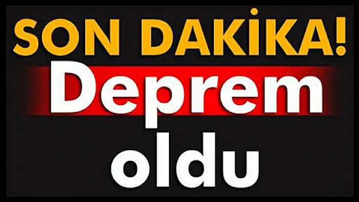 Kocaeli Dahil Tüm Marmara'da Hissedildi!