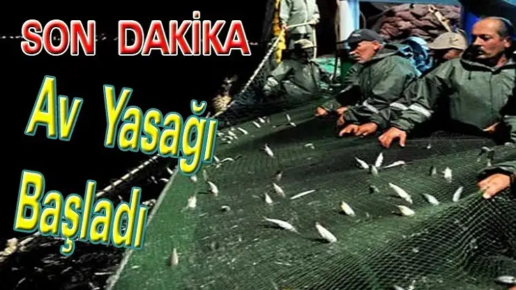 Denizlerde  Av  Yasağı  Başladı