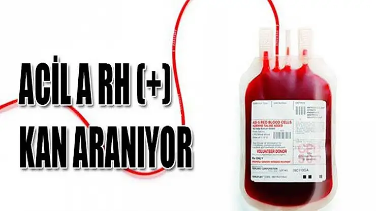 ÇOK  ACİL KAN ARANIYOR