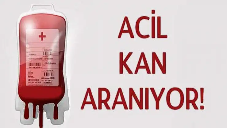 Acil Kan Aranıyor