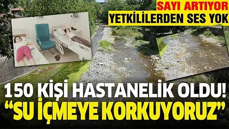150 Kişi hastanelik oldu ama hiç bir yetkiliden ses yok!