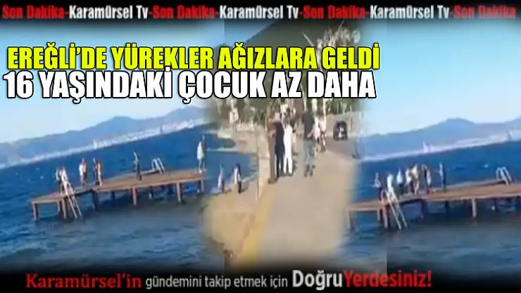 16 Yaşındaki Genç Son Anda Kurtarıldı