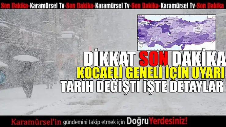 1963 yılında yaşanan karakış geri gelecek