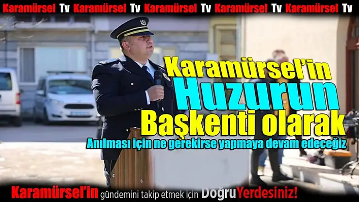 Abdullah Tırpan: 'Türk polisteşkilatı  vatan ve bayrak sevdası taşır'