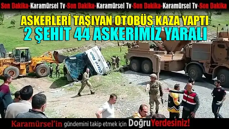 Acı haber şehit askerlerimiz var!