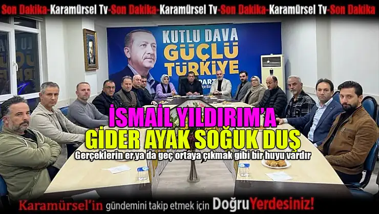 İsmail Yıldırım'a gider ayak soğuk duş!