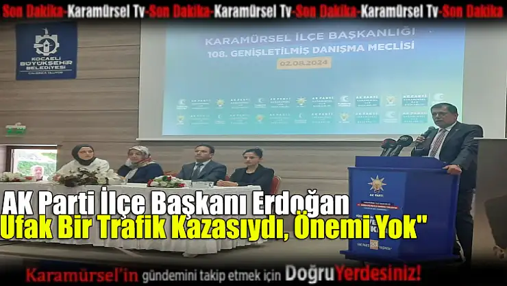 AK Partili Başkan Seçim Sonuçlarını Yorumladı
