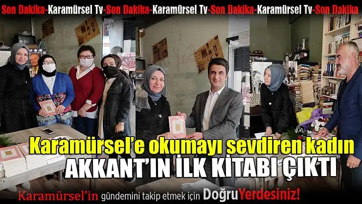 AKKANT'IN İLK KİTABI 'Gardırop'  ÇIKTI