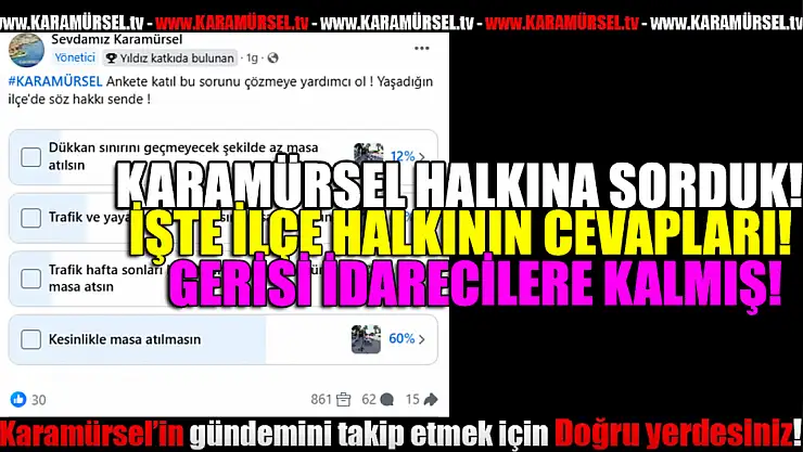 Anket Sonuçları Belli Oldu: Gözler Yetkililerde!