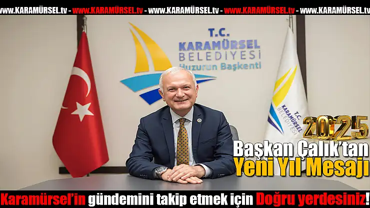 BAŞKAN ÇALIK'TAN YENİ YIL MESAJI