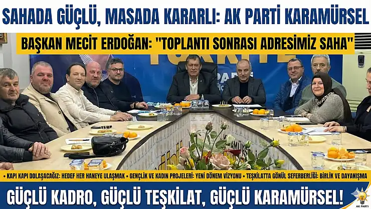 Başkan Erdoğan, tüm gücümüz işe sahalardayız