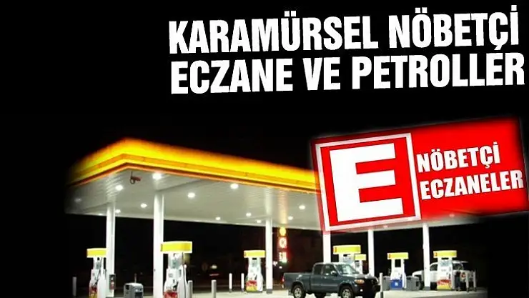 Bayram boyunca nöbetçi eczane ve petroller