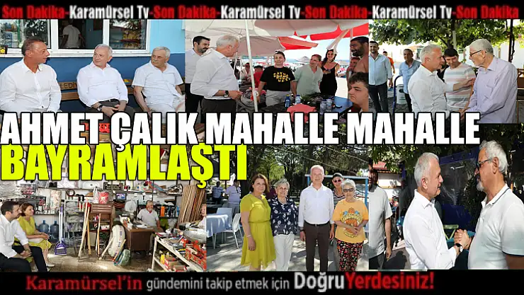 Belediye Başkanı Ahmet Çalık, tüm tabuları yıktı