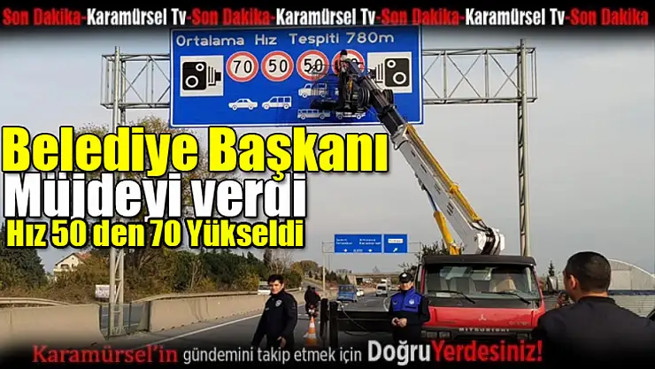 Belediye Başkanı Müjdeyi verdi