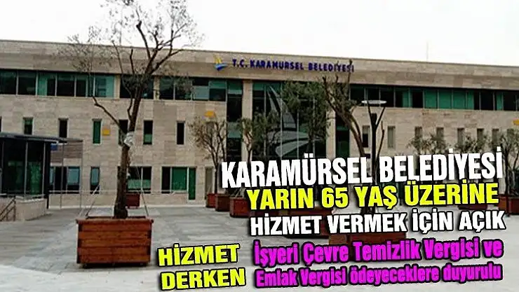 Borcu olan 65 yaş üstü yarın ödeme yapabilir