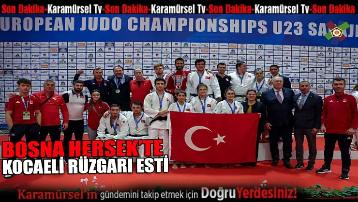 Bosna Hersek'te Kocaeli rüzgarı esti