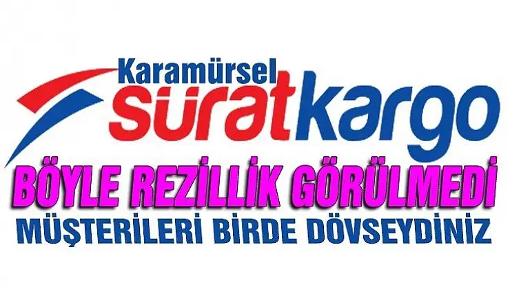 BÖYLE KARGOCULUK OLMAZ OLSUN