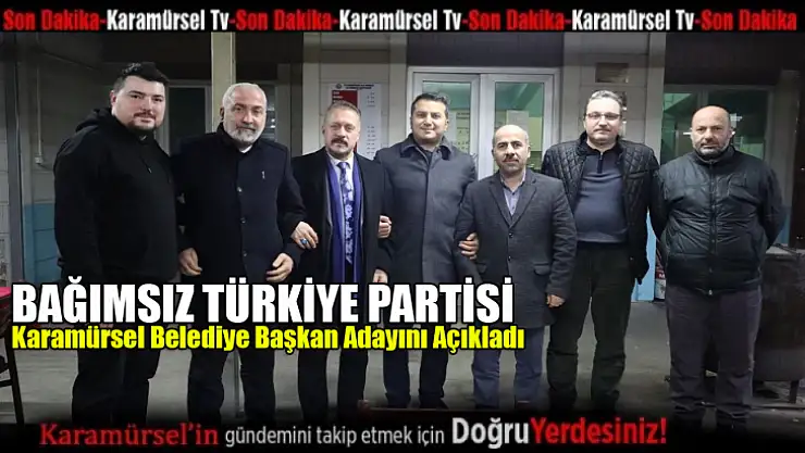 BTP Karamürsel'de belediye başkan adayı çıkardı