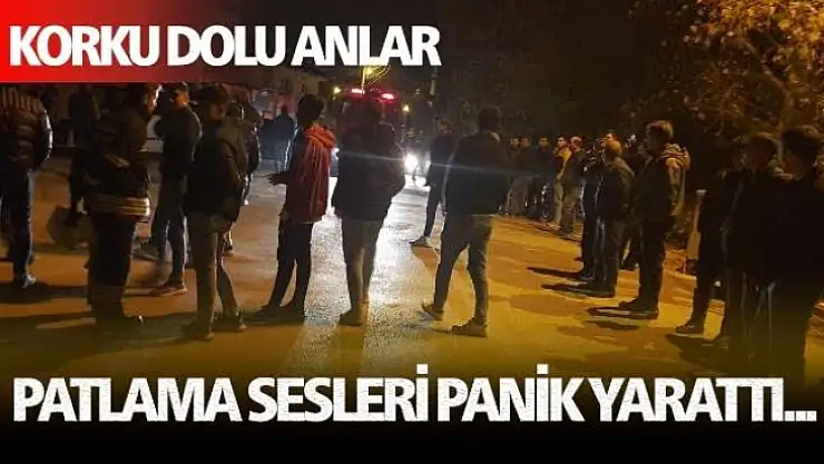 Büyük patlama çok sayıda itfaiye ve ambulans olay yerine gidiyor