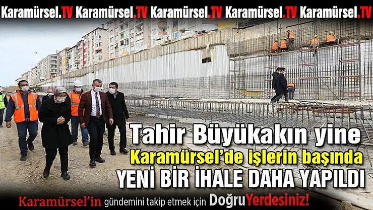 Büyükakın Karamürsel için yine herkesi seferber etti!