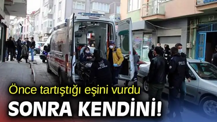 Cinnet geçiren emekli devlet memuru eşini ve kendini vurdu