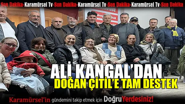Doğan Çitil, ayrıştırıcı değil! Birleştirici güç olmak için geliyorum