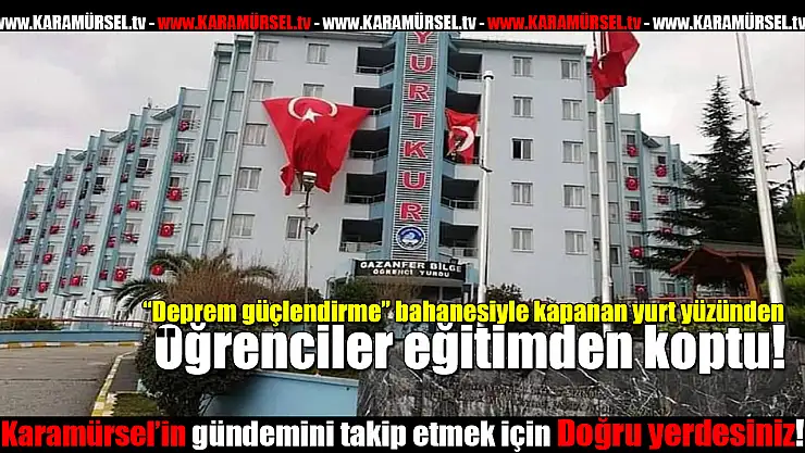 Gazanfer Bilge Yurdu öğrencileri mağdur olmaya devam ediyor!