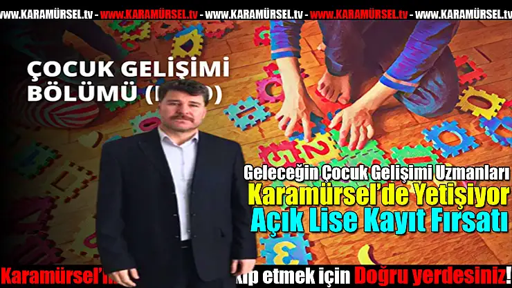Geleceğin Çocuk Gelişimi Uzmanları Karamürsel'de Yetişiyor!
