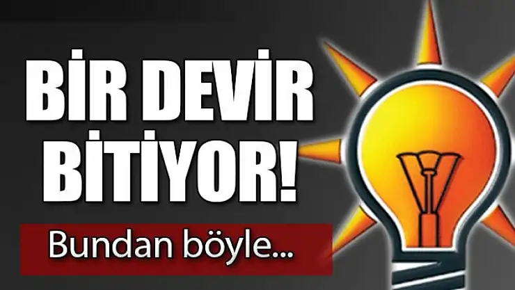 Son dakika! Haberler AK Parti'den!